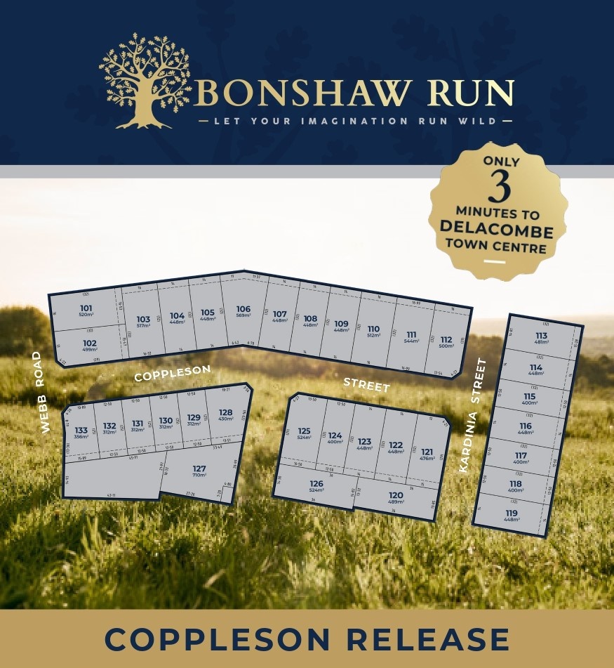 [Land for Sale] Bonshaw Run Estate, Bonshaw OpenLot